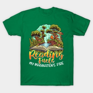 Reading Books Literature Literacy Quotes Sayings T-Shirt